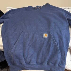 Carhartt Navy Pullover with Pocket